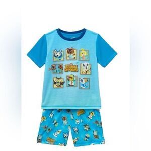NEW XL (14/16) Boys' Animal Crossing 2pc - Blue